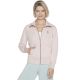 Skechers The Hoodless Hoodie Diamond Jacket W3JA262-LPK Różowe L