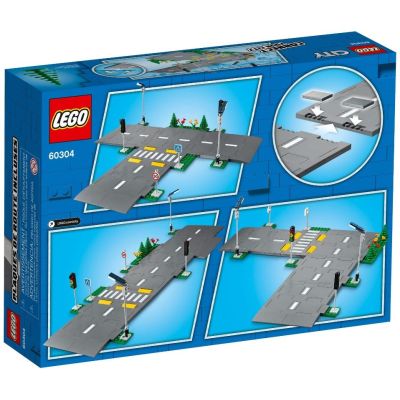 8. LEGO City 60304 Płyty drogowe