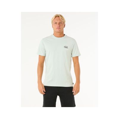 Koszulka RIP CURL Desti Animals Tee turkusowy