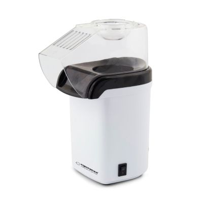 6. Maszynka do popcornu Esperanza Poof EKP005W (1200W; kolor biały)
