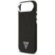 6. Etui Guess Glitter Triangle Logo MagSafe do iPhone 17 Air - czarne