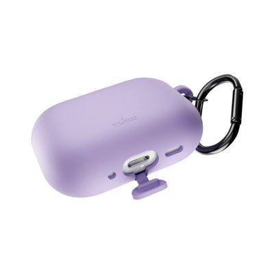 4. Etui Puro Icon na AirPods Pro 3 - fioletowe