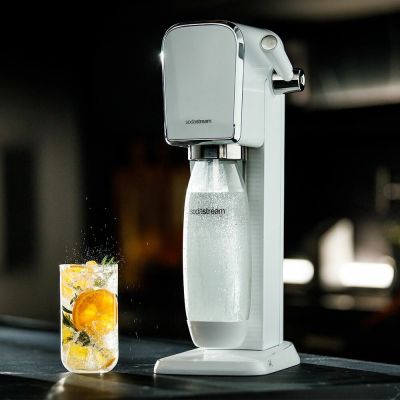 3. SodaStream Ekspres do wody Terra Biały + 1 butelka