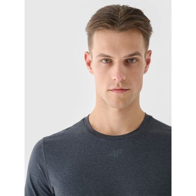 6. Koszulka treningowa regular szybkoschnąca męska 4F 4FWAW24TFTSM1003-22M