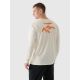 2. Longsleeve oversize z nadrukiem męski 4F 4FRAW24TLONM507-83S
