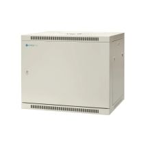 EmiterNet Szafa wisząca niedzielona 19'' 9U, drzwi całe z blachy, 600×450×500mm szer./gł./wys.