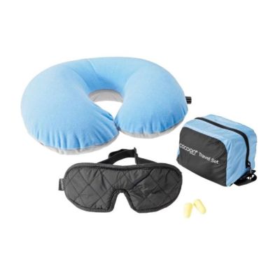Zestaw podróżny Cocoon Travel Set (3 pieces), light blue/black