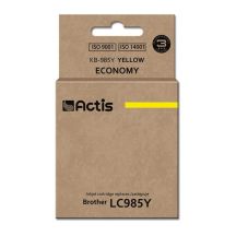 Actis KB-985Y Tusz (zamiennik Brother LC985Y; Standard; 19,5 ml; żółty)