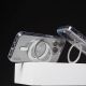 4. Etui CARE by PanzerGlass Feature Kickstand Case z MagSafe na iPhone 16 Pro - srebrne