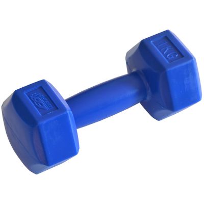 5. Hantla kompozytowa 1kg EB FIT niebieska 588945