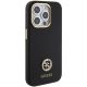 4. Etui Guess Silicone Logo Strass 4G do iPhone 15 Pro - czarne