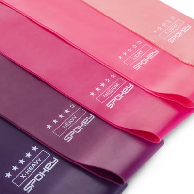 4. Zestaw gum do ćwiczeń Spokey 5 szt. 928944