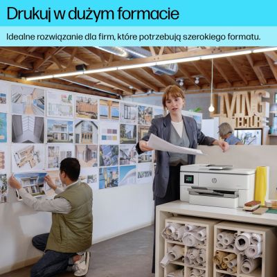 16. HP OfficeJet Pro 9720e Bezprzewodowe All-in-One W kolorze Drukarka, Drukowanie dwustronne; Kopiowanie, skanowanie