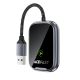 Adapter samochodowy Acefast QC1 bezprzewodowy - szary