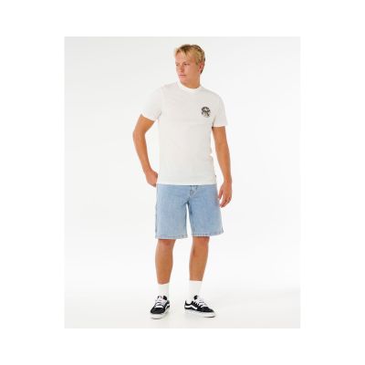 4. Koszulka męska RIP CURL Wettie Passage Icon Tee biała