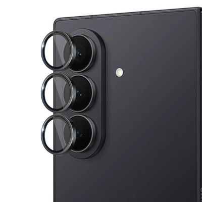 4. Szkło na obiektyw aparatu 3mk Lens Protection Pro do Samsung Galaxy Z Fold 7 - czarne