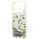 6. Etui Karl Lagerfeld Liquid Glitter Beach & Sand na iPhone 17 Pro / 18 Pro - beżowe