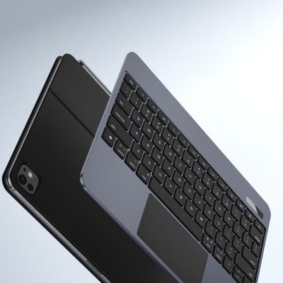6. Etui z klawiaturą Dux Ducis (MK series) na iPad Pro 13" (2024) - czarne