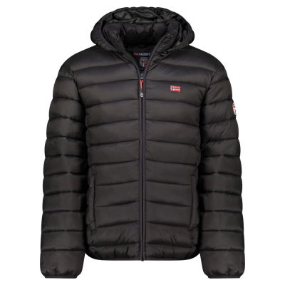 2. Kurtka męska Geographical Norway AMIGO HOOD BLACK DB MEN 096 (WA1455H/GN-BLACK)