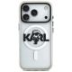 3. Etui Karl Lagerfeld IML Karl Sketch Logo MagSafe do iPhone 17 Pro - przezroczyste
