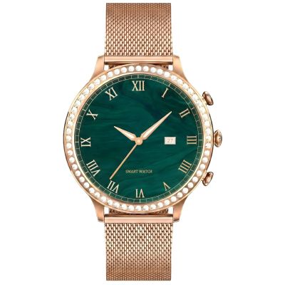 7. Smartwatch Gravity Różowe Złoto Pasek i Bransoleta GT5-5