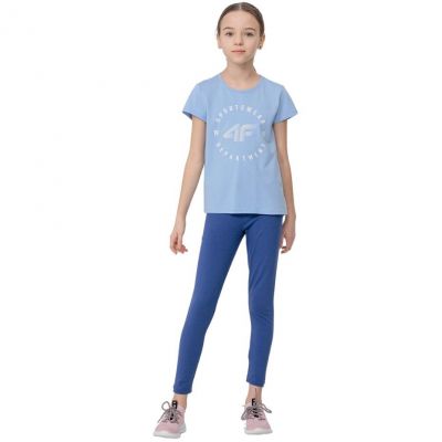 4. Legginsy 4F Jr HJL22 JLEG001 33S