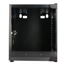 Extralink LITE 6U 10 280X310 WALL-MOUNTED RACKMOUNT CABINET BLACK Stojak wolnostojący/ścienny/podłogowy Czarny