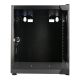 Extralink LITE 6U 10 280X310 WALL-MOUNTED RACKMOUNT CABINET BLACK Stojak wolnostojący/ścienny/podłogowy Czarny