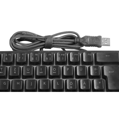 7. Deltaco Gaming GAM-158-DE klawiatura USB QWERTZ Skandynawia Czarny
