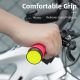 6. Gripy rowerowe Rockbros 40720007002 z odblaskiem - czerwone