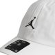 4. Czapka z daszkiem uniwersalna Air Jordan Club Cap biała - FD5185-100