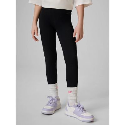 6. Legginsy dzianinowe dziewczęce 4F 4FJRMM00TTIGF316-20S