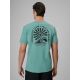 2. T-shirt relaxed z nadrukiem męski 4F 4FRSS26TTSHM4296-47S