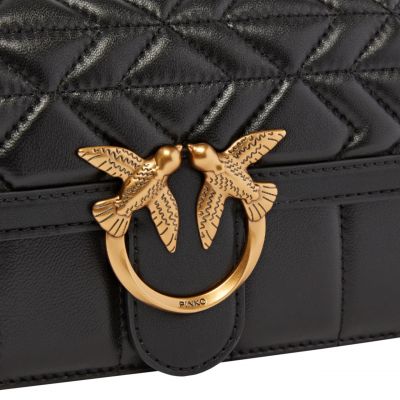 3. PINKO TOREBKA SKÓRZANA LOVE ONE MINI