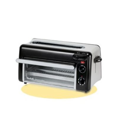 Tefal TL6008 2 kaw. 1300 W Aluminium, Czarny