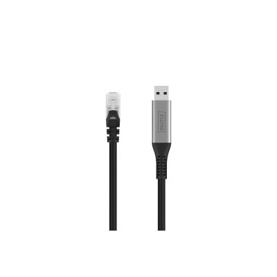 3. Digitus Kabel USB-A - RJ45 Ethernet, 1 Gbit/s, 15 m