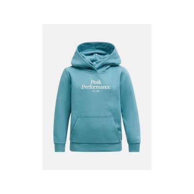 Bluza PEAK PERFORMANCE Original Hood Junior niebieski