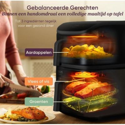 6. Frytownica 10.8L Cosori black