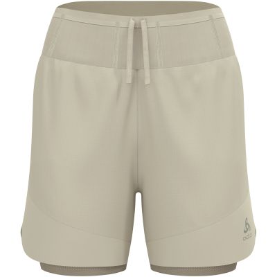 2. Spodenki damskie Odlo X-ALP TRAIL 5 INCH 2-in-1 short szare
