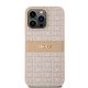 9. Etui DKNY Leather Mono Stripe & Metal Logo na iPhone 15 Pro Max - różowe
