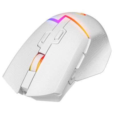 3. Mysz bezprzewodowa Rampage DROPM3V2-WHITE Drop M3 V2 24000 DPI biała