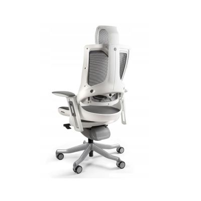 2. Fotel biurowy Wau 2 NW41 siatka charcoal/biały
