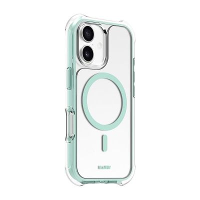 2. LAUT AERO PROTECT pokrowiec na telefon komórkowy 16 cm (6.3") Miętowy, Przezroczysty