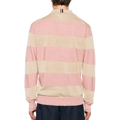 3. TOMMY HILFIGER SWETER MĘSKI DC PREMIUM LINEN