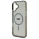 6. Etui Karl Lagerfeld IML Metal Karl Head MagSafe na iPhone 16 - czarne