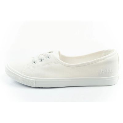 2. Lee Cooper buty trampki damskie sportowe białe wsuwane baleriny
