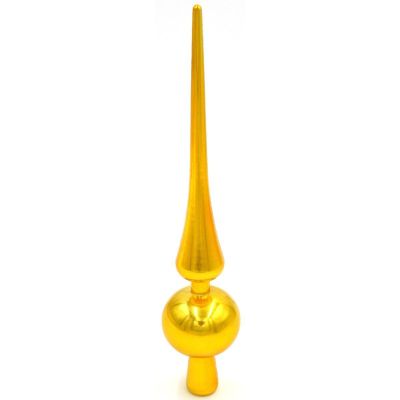 14. CZUBEK CHOINKOWY WYS. 25CM ZŁOTY