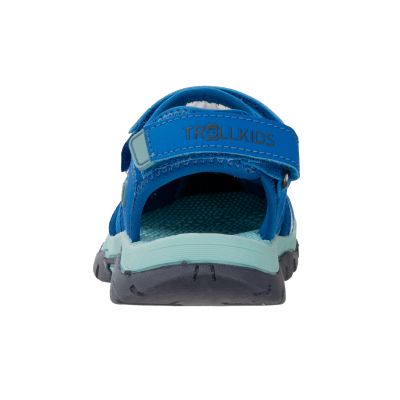 6. Sandały sportowe dziecięce dla chłopca/dziewczynki Trollkids Kids Stavanger Sandal XT cobalt blue/dusky turquoise/dark navy (659-199)