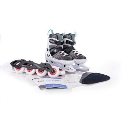 13. Łyżwy/Rolki regulowane TEMPISH Systent Girl Duo