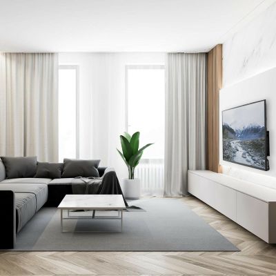 4. Uchwyt ścienny do TV 42-80" LED/LCD 70kg obrotowy długi